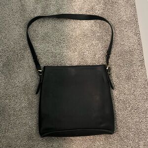 Vintage Leather Coach Shoulder Bag